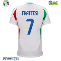 Italia Davide Frattesi #7 Bortedrakt EM 2024 Kortermet